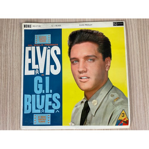 194 - ELVIS PRESLEY - ORIGINAL VINYL LP COLLECTION. Comprising of :
GI Blues - MONO RD-27192. VG+/Ex Condi... 