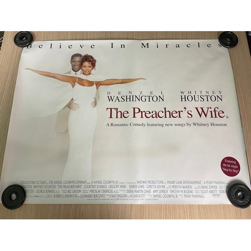 172 - TEN Original UK Quad Film Posters COMEDY/ROMANCE Movies) Featuring: The Preachers Wife, The Intern, ... 