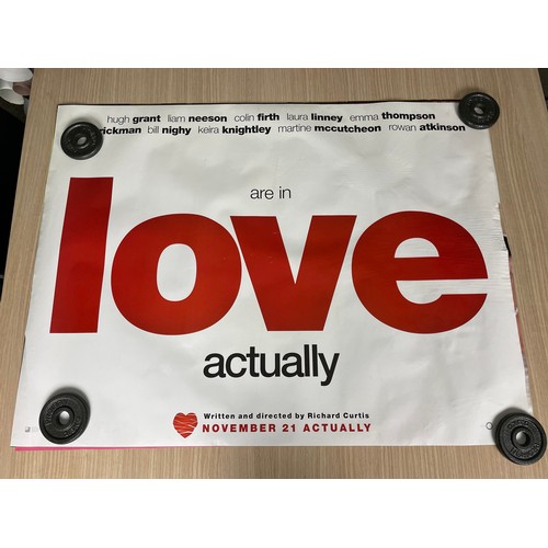 177 - TEN Original UK Quad Film Posters CLASSIC BRITISH MOVIES. Featuring Love Actually - Teaser (Some wri... 