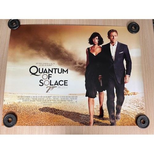 160 - QUANTUM OF SOLACE - Original UK Quad Film Movie Poster (2008) Excellent condition, Rolled , Measures... 