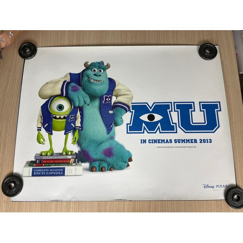 179 - DISNEY /PIXAR - ELEVEN Original UK Quad Film Movie Cinema Posters. Featuring: Finding Nemo (Advance)... 