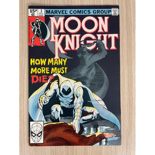 8 - MOON KNIGHT #1 - 3 - (1980) The first ongoing Moon Knight series featuring the Origin of Moon Knight... 