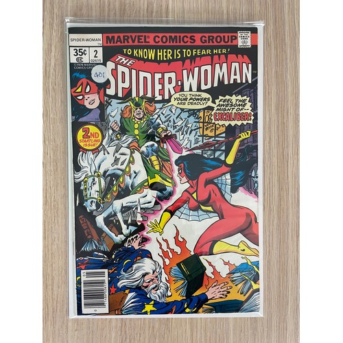 6 - SPIDER-WOMAN #1 - 5. Marvel Comics (1978) - #1 features New Costume and origin of Spider-Woman Jessi... 