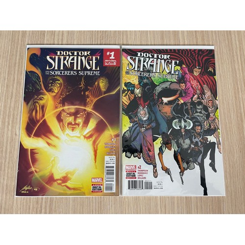 89 - DOCTOR STRANGE - 11 Marvel Comics featuring Story Arcs of DOCTOR STRANGE AND THE SORCERERS SUPREME #... 