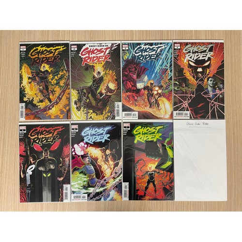 92 - Ghost Rider Vol 7. #1 - 7 (2019) Marvel Comics. All Bagged & Boarded. All NM/NEW Condition.