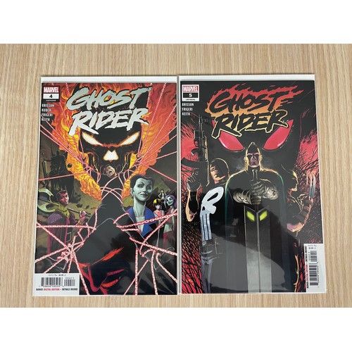 92 - Ghost Rider Vol 7. #1 - 7 (2019) Marvel Comics. All Bagged & Boarded. All NM/NEW Condition.