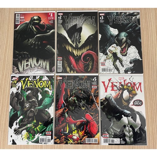 94 - VENOM  -  #1 - 6 (2017) features 1st App and origin of Lee Price and the return of Eddie Brock as Ve... 