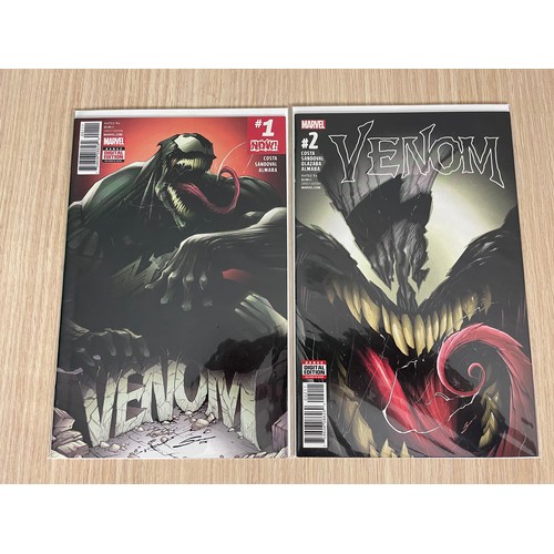 94 - VENOM  -  #1 - 6 (2017) features 1st App and origin of Lee Price and the return of Eddie Brock as Ve... 