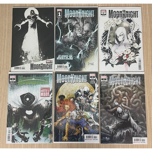 9 - MOON KNIGHT Vol 8. #1 - 5 plus additional Variant of #1 and including variant cover of #2. Marvel Co... 