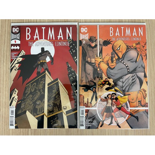 12 - BATMAN : THE ADVENTURES CONTINUE - #1 - 8. Complete Comic Run/set. DC Comics (2020). #2 features the... 