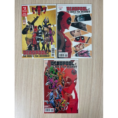 47 - Deadpool & The Mercs for Money - 2 complete comic sets Vol 1 #1 - 5 plus Vol 2 #1 - 6. Includes #1 H... 