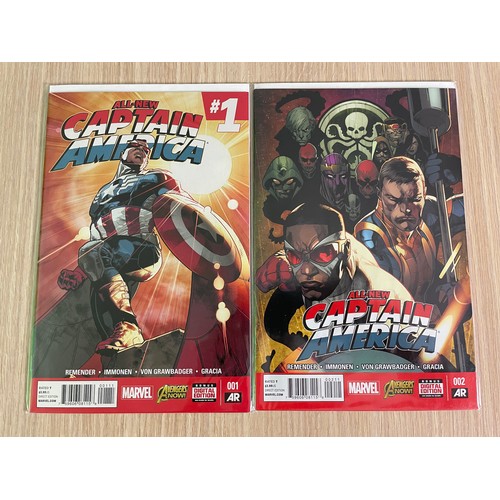 48 - All-New Captain America #1-6. Marvel Comics (2015) NM Condition.