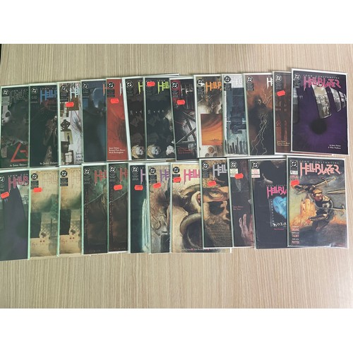 65 - Hellblazer bundle – 25 early issues. DC Comics.VF Condition. All Bagged & Boarded.