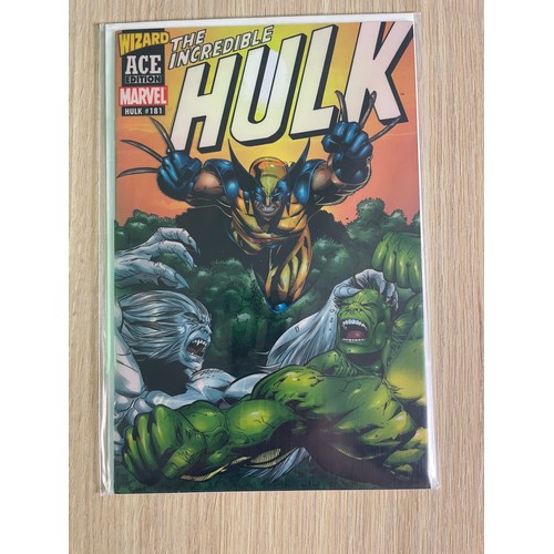 66 - Hulk 181 (Wizard Ace edition). Marvel Comics (2001) VF/NM Condition. Bagged & Boarded.