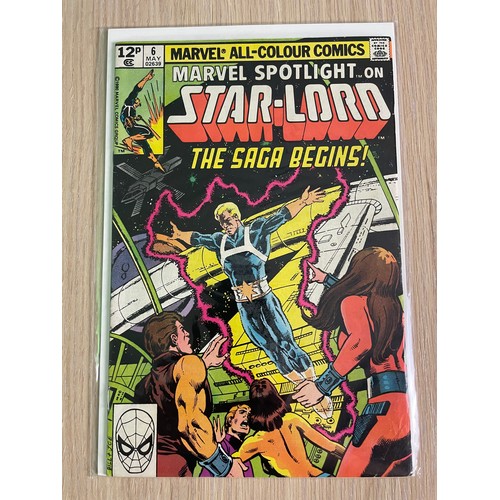 68 - Marvel Spotlight Vol 2.  #6 (first Star-Lord). Marvel Comics (1980). VF Pence Copy. Bagged & Boarded... 