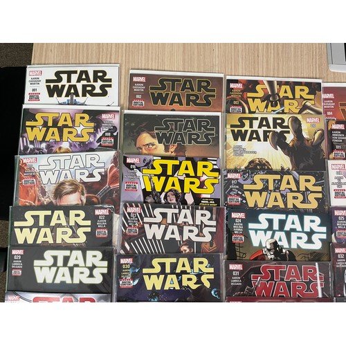 76 - Star Wars Comics (2015 series) bundle #1-57 + 4 annuals + duplicates (approx. 80 issues in total, in... 