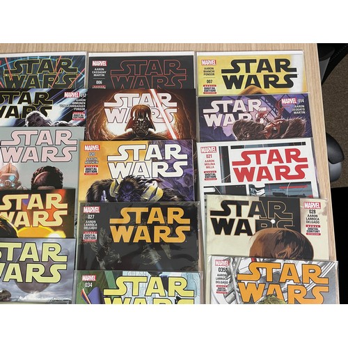 76 - Star Wars Comics (2015 series) bundle #1-57 + 4 annuals + duplicates (approx. 80 issues in total, in... 