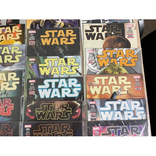 76 - Star Wars Comics (2015 series) bundle #1-57 + 4 annuals + duplicates (approx. 80 issues in total, in... 