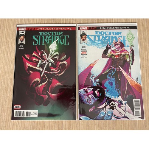 89 - DOCTOR STRANGE - 11 Marvel Comics featuring Story Arcs of DOCTOR STRANGE AND THE SORCERERS SUPREME #... 