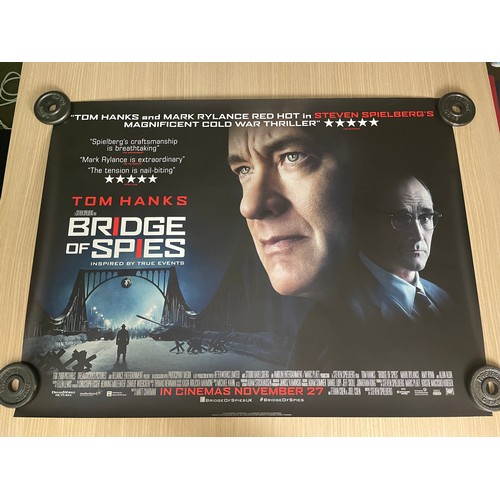 170 - TEN Original UK Quad Film Posters HOLLYWOOD DRAMA Movies 1990's onwards) Featuring: Bridge of Spies,... 