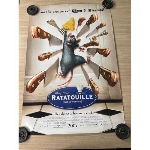 181 - EIGHT Original UK Film One-Sheet Movie Film Posters - DISNEY/PIXAR.
Featuring: Ratatouille, Finding ... 