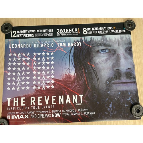 182 - SIX Original UK Quad Cinema Movie Film Posters - ACADEMY AWARD WINNING FILMS.
Featuring: The Revenan... 