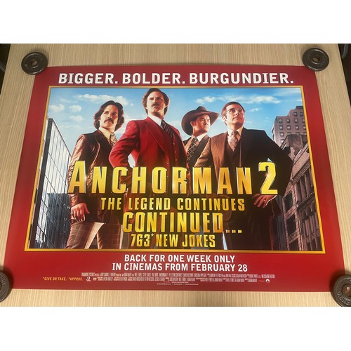 165 - TWENTY FIVE UK Quad Cinema Movie Film Posters - HOLLYWOOD COMEDY/ROMANCE.
Featuring: Anchorman 2, Di... 