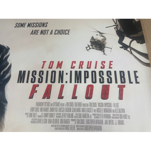 161 - THIRTEEN Original UK Cinema Quad Film Posters - ACTION MOVIES.
Featuring, Mission Impossible: Fallou... 