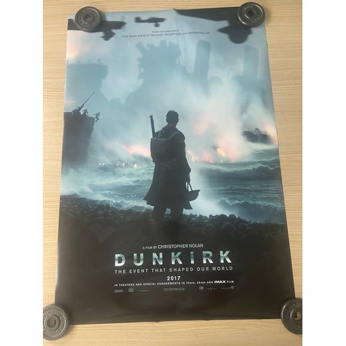 186 - DUNKIRK - Original one sheet cinema film poster from the 2017 Christopher Nolan Movie. Excellent con... 