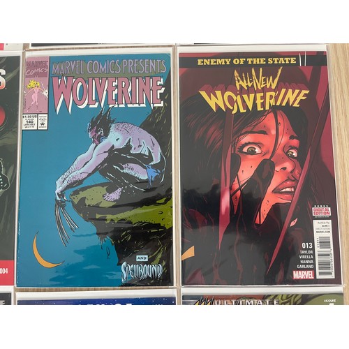12 - WOLVERINE BUNDLE - Marvel Comics ( 18 Comics in total). All NM Condition. All Bagged & Boarded.