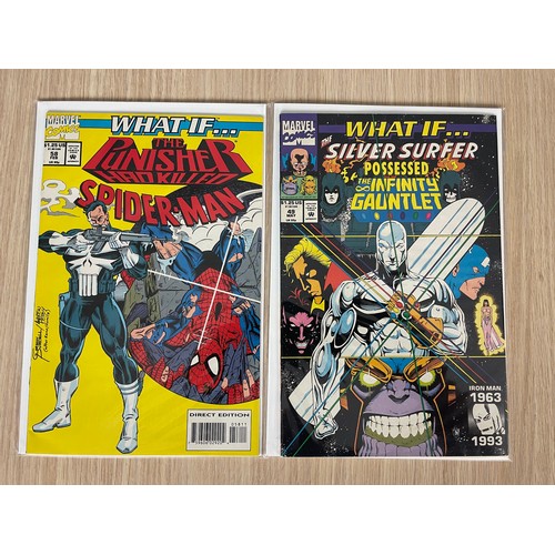 18 - WHAT IF? - Marvel Comic bundle. Featuring: