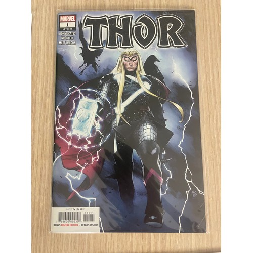 21 - THOR BUNDLE - 9 Marvel Comics. Including Key issues and #1's
Featuring - The Might Thor #1 - 3D Edit... 