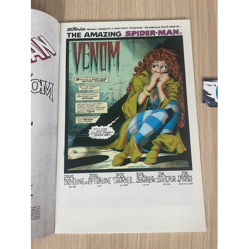 22 - AMAZING SPIDER-MAN/VENOM 3D #1. Reprint of ASM 300 with Glasses. Mcfarlane cover. 
Marvel Comics (20... 