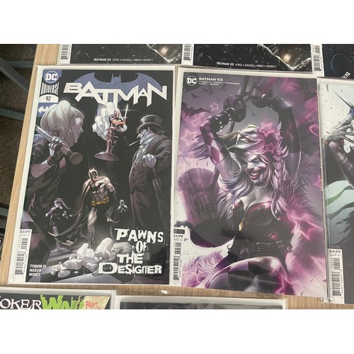 28 - BATMAN VOL 3 Various issues, Some duplicates,. Features Variant Covers. 22 Comics in total. Most NM ... 