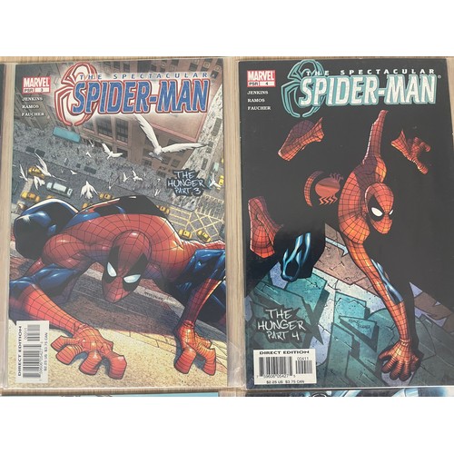33 - THE SPECTACULAR SPIDER-MAN #1 - #10 Marvel Comics (2003). FN/NM Condition. All Bagged.