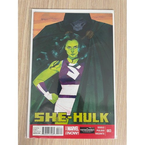 35 - SHE-HULK Vol 3. #1 - 4. This series is the inspiration behind the new Disney + TV Show.
FN/NM Condit... 