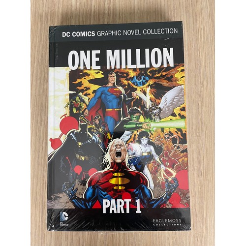 39 - ONE MILLION - PARTS 1 & 2 - DC COMICS GRAPHIC NOVEL COLLECTION HARDBACK BOOKS - Still Sealed/As New.