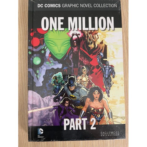 39 - ONE MILLION - PARTS 1 & 2 - DC COMICS GRAPHIC NOVEL COLLECTION HARDBACK BOOKS - Still Sealed/As New.