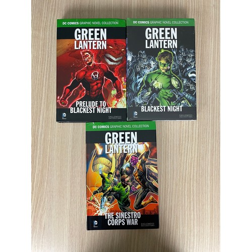 41 - GREEN LANTERN - DC COMICS GRAPHIC NOVEL COLLECTION. 3 x LARGE HARDBACK BOOKS.
Featuring:
Prelude to ... 