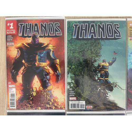 57 - Thanos #1 - 12 + Annual. Marvel comics 2017. 13 comics in total complete run of #1 - 12 plus annual.... 