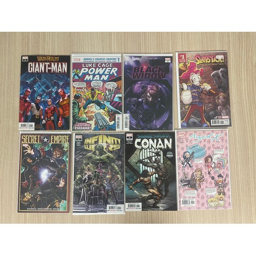 59 - MARVEL COMICS JOB LOT - 64 Comics, Various Decades.
Featuring:Iron Man, Wolverine, Captain Marvel, D... 