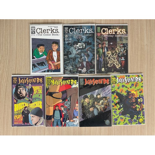 67 - CLERKS/JAY & SILENT BOB COMICS. 7 Comics
Featuring:
Clerks (The Comic Book) - 1996
Clerks (Holiday S... 