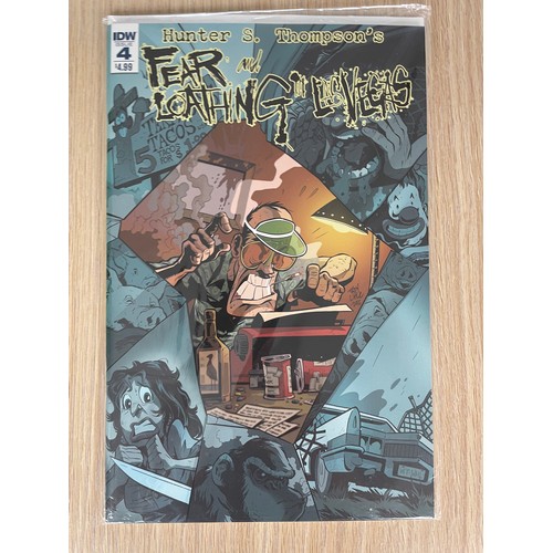 71 - HUNTER S. THOMPSONS FEAR AND LOATHING IN Las Vegas. #1 -4. Four issue limited series adapted from Hu... 