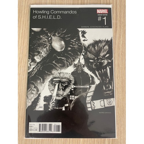 82 - 4 x MARVEL HIP HOP VARIANT COVERS COLLECTION. Very Collectible comics.
Featuring:
Howling Commandos ... 