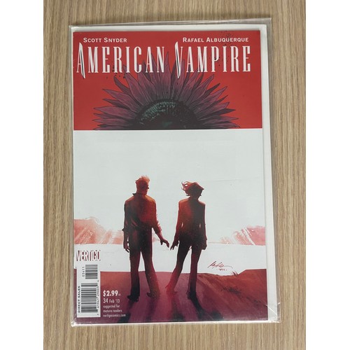 100 - AMERICAN VAMPIRE #1 - 34. Complete series of comics. (2010 Onwards). All comics are FN/NM. All Bagge... 