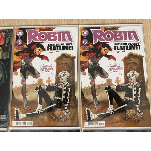 111 - ROBIN Vol 3.- DC COMICS 2021 BUNDLE. 13 comics in total featuring Robin #1 (2 versions), #2 (x2), #3... 