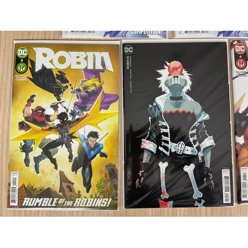 111 - ROBIN Vol 3.- DC COMICS 2021 BUNDLE. 13 comics in total featuring Robin #1 (2 versions), #2 (x2), #3... 