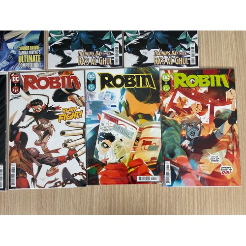 111 - ROBIN Vol 3.- DC COMICS 2021 BUNDLE. 13 comics in total featuring Robin #1 (2 versions), #2 (x2), #3... 