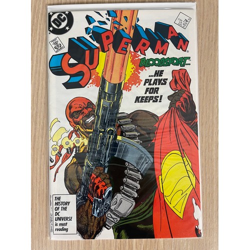 113 - SUPERMAN Vol 2. 1987. #1 - 5. DC Comics. Key issues, including #4 First App of Bloodsport. All NM/NE... 