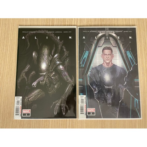 114 - ALIEN #1-6. Marvel Comics 2021. First Alien series published by Marvel. All NM/New Condition. All Ba... 